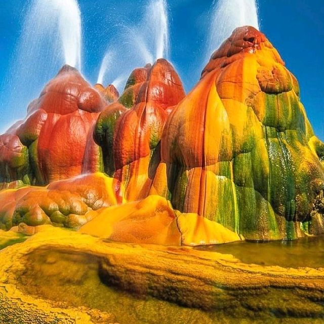 FLY RANCH GEYSER, NEVADA