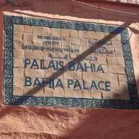 Bahia Palace. 