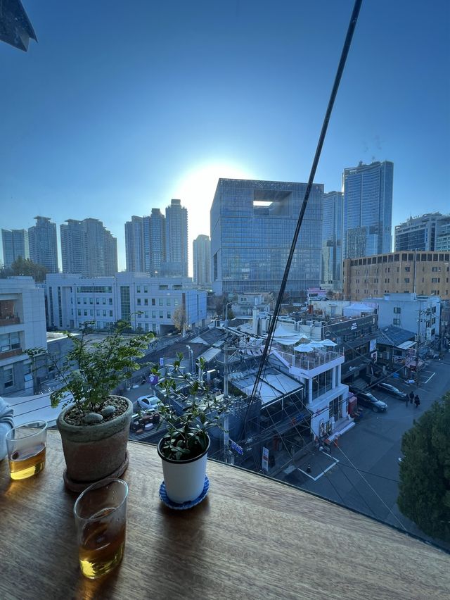 신용산 한눈에 보이는 가오픈 카페 son