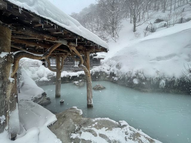 【秋田】THE秘湯♨️乳頭温泉郷「鶴の湯」