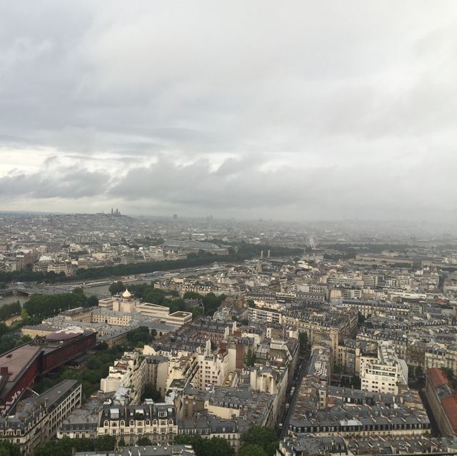 view from Eiffel Tower 