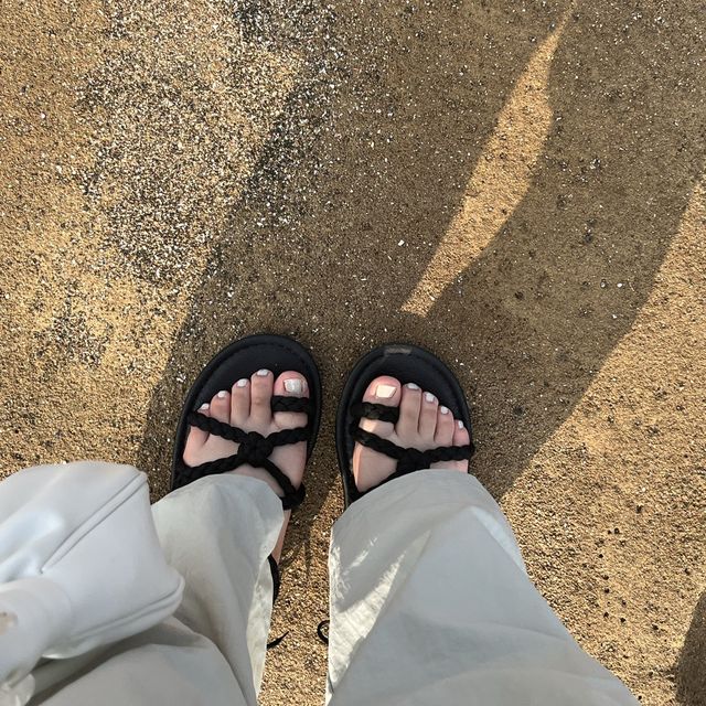 모래 퇴적 해안 지형 "사계해안"