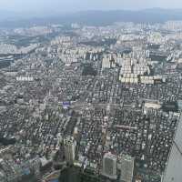 【韓国/ソウル】夜景がと夕陽が綺麗なロッテワールドタワー(ソウルスカイ)