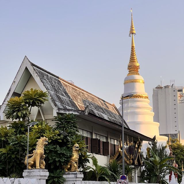 Temples during Fall in Chiangmai