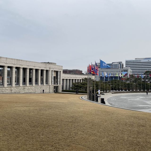 The view of war memorial museoum