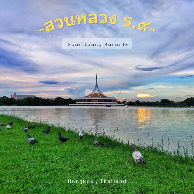 สวนหลวง ร.9 สวนสาธารณะ ที่พบปะคนเมือง