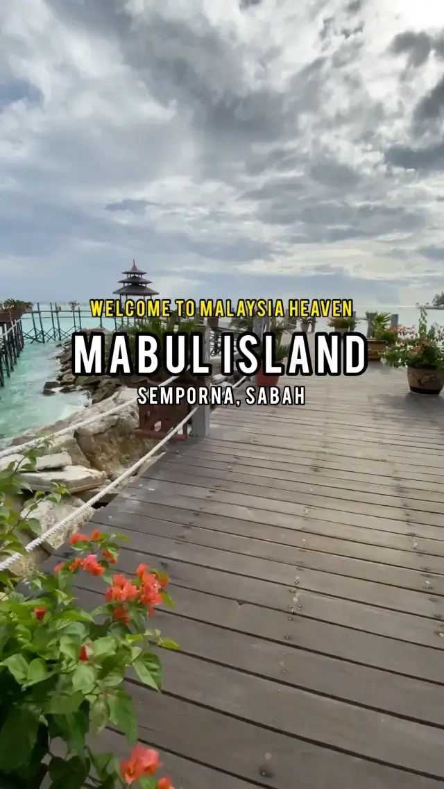 Malaysia Heaven Mabul Island