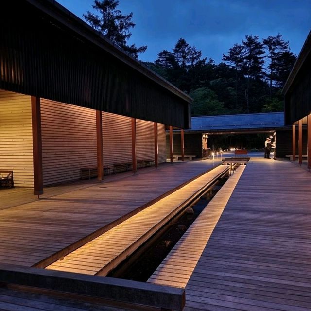 温泉迷輕井澤必遊行程～星野溫泉泡湯