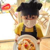 親子餐廳！玩沙灘X整PizzaX嘆美食
