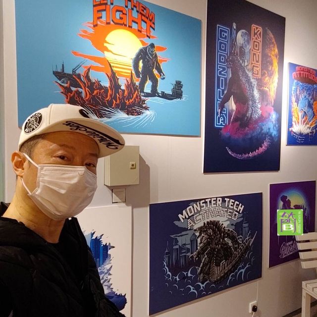 將軍澳臨海地段萌爆哥斯拉展