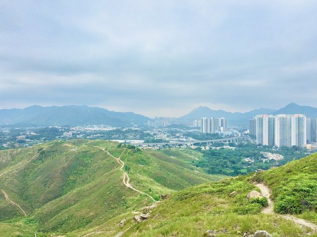 元朗髻山觀覽天水圍