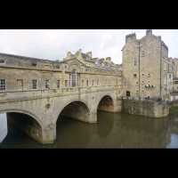 Famous bridge @ Bath