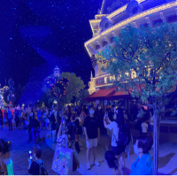 where is the Christmas choice? Disneyland Hong Kong?