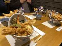 ボリューム満点！揚げたて天丼🍤