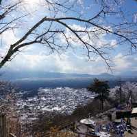 河口湖天上山公園❄️❄️