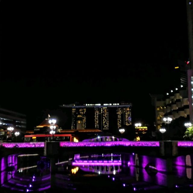 Singapore city skyline 