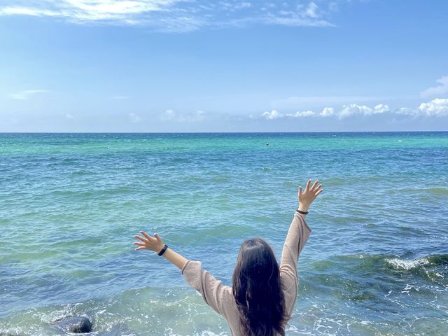 💙제주의 에메랄드 빛 바다를 잔뜩 눈에 담을 수 있는 곳 ‘한담해안산책로’💙