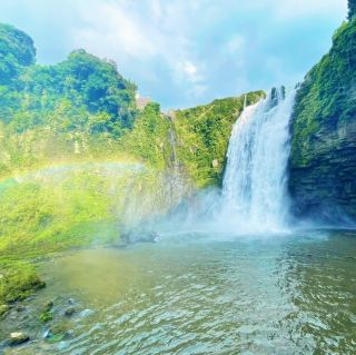 [Okawa Falls] Saigo Don spot @ Kagoshima, Osumi