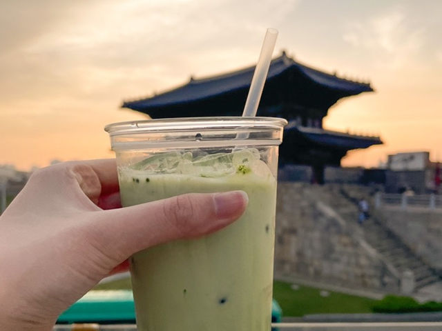 뷰맛집 끝판왕, 장안문뷰카페 팔레센트💜