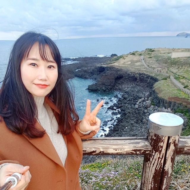 서귀포의 멋진 해안경관 "섭지코지"
