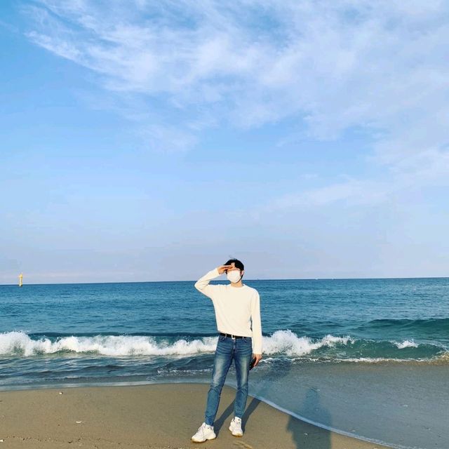 가을 바다 삼척! 엄지 엄지 척!👍