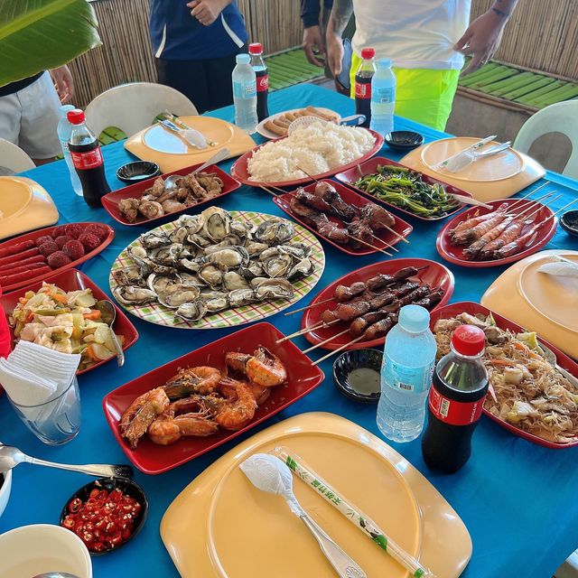 보라카이의 섬안에 있는 아론섬! 점프다이빙의 매력