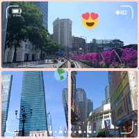 重慶解放碑步行街 💕💕💕🌸🌸🥳🥳