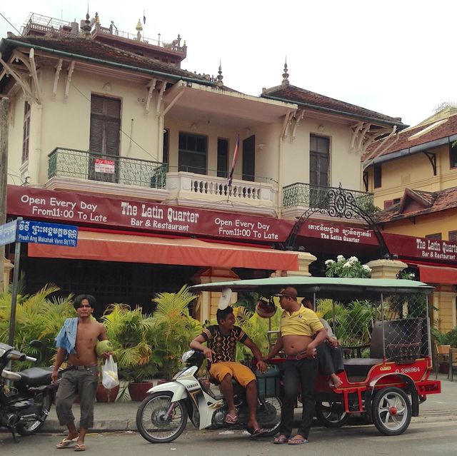 French style city in Cambodia 