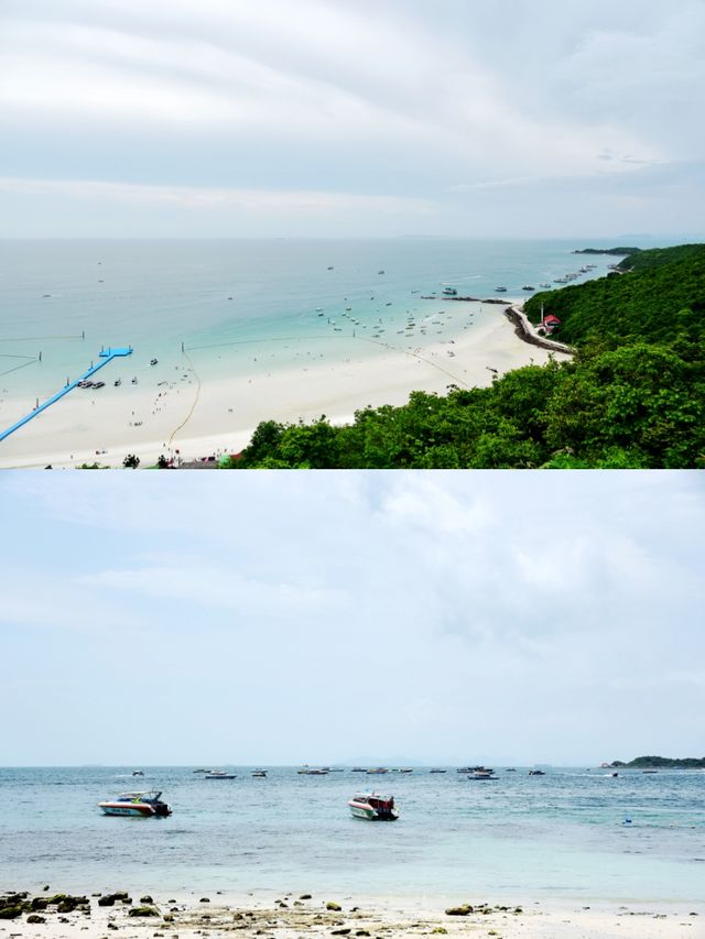 Pattaya's most beautiful beach, Tawan Beach.