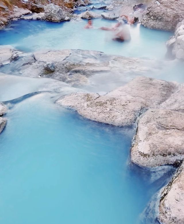 Soak in the ancient hot springs in the wilderness of Utah.