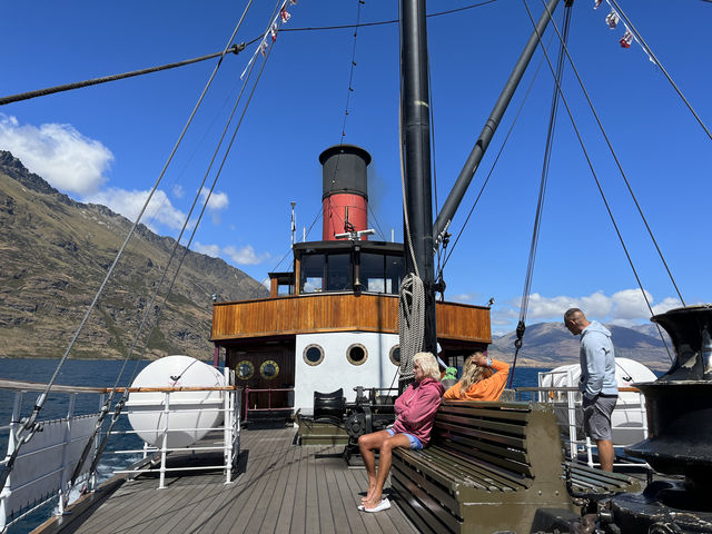 A steamship that rivals a floating museum.