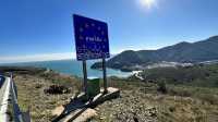 Borderline between Spain and France.