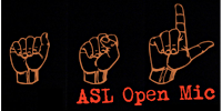 ASL Open Mic | Columbia | 2nd Fridays | hosted by Marcus J Smith | Busboys and Poets - Columbia