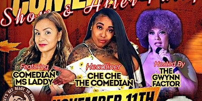 Pre-Thanksgiving All Female Comedy Jam & After Par | 5 Sisters Restaurant & Lounge