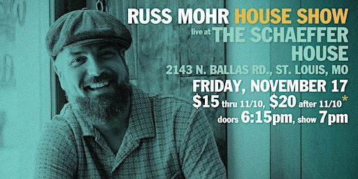 Russ Mohr House Show Live at The Schaeffer House | Covenant Presbyterian Church