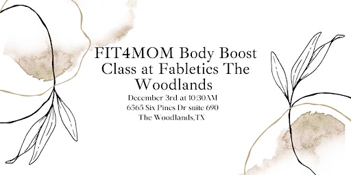 FIT4MOM Body Boost Workout at Fabletics The Woodlands | Fabletics on Market Street