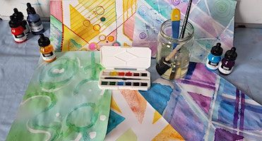 WATERCOLOUR ABSTRACTS (painting) for 5 - 8 year old’s | Wollongong Art Gallery