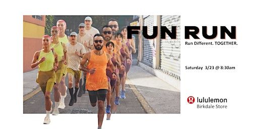 RUN Different - TOGETHER | lululemon, Birkdale Commons Parkway, Huntersville, NC, USA