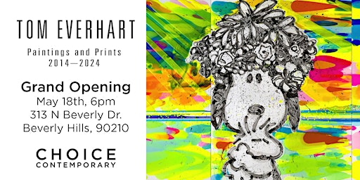 Tom Everhart at the Grand Opening of Choice Contemporary Beverly Hills | 313 N Beverly Dr