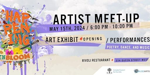 Artist Meet-up & Visual Arts Exhibit Opening | Rivoli Toronto