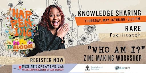 "Who Am I?" Zine-Making Workshop | MUSE Arts Creative Lab - Earlscourt Park (Caledonia Rd and St Clair Ave W )