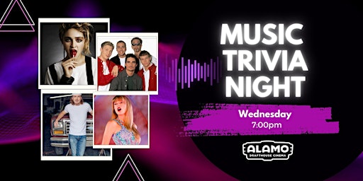 Music Trivia Night at Alamo Drafthouse Cinema DC | Alamo Drafthouse Cinema DC Bryant Street