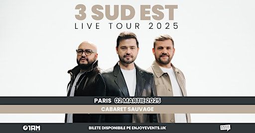 3 SUD EST | PARIS | LIVE TOUR 2025 | 02.03.2025 | Cabaret Sauvage