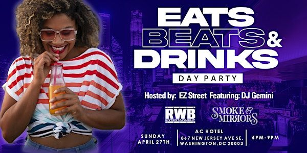 EATS, BEATS, & DRINKS ROOFTOP DAY PARTY | Smoke & Mirrors