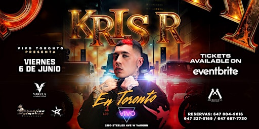 " KRIS R " CONCERT IN TORONTO | VIVO NIGTHCLUB