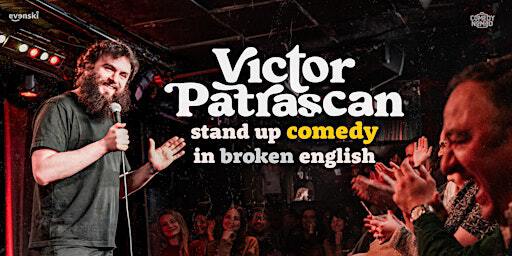 Stand up Comedy in broken English • Victor Patrascan in Busan | 어댑터플레이스