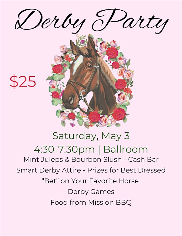 Big Hats, Bourbon, and Bowties" Kentucky Derby Party | Saint John the Evangelist Catholic Church