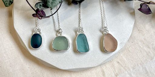 Make a Sea Glass/Gemstone Pendant - Beginners Silversmithing Class. | The BIS
