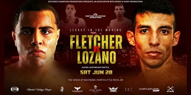 LEGACY IN THE MAKING: Fletcher vs Lozano | Live Pro Boxing | The Venue at Westwind