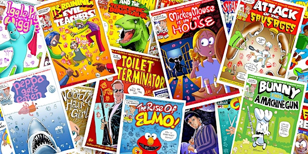 KEV F SUTHERLANDS COMIC BOOK MASTERCLASS for 7-14yrs | Session 1 | Flowerfield Arts Centre